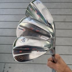 Titleist Vokey SM6 Wedges (52, 56, 60)