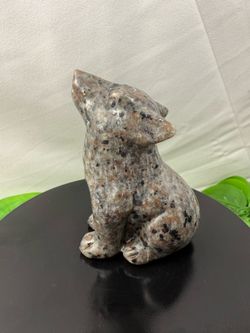 Crystal Yooperlite Wolf