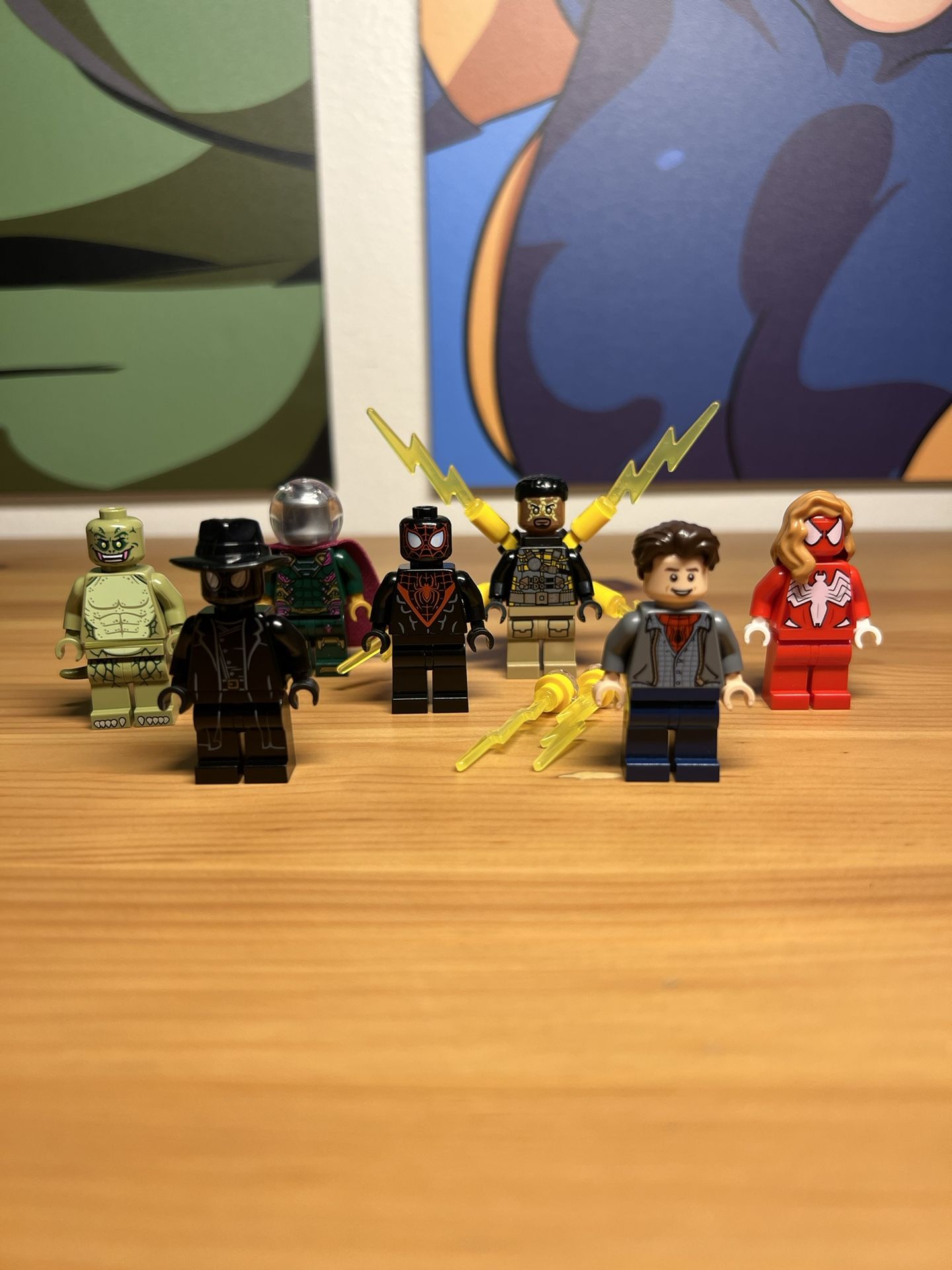 Lego Marvel Spiderman Minifigure Lot