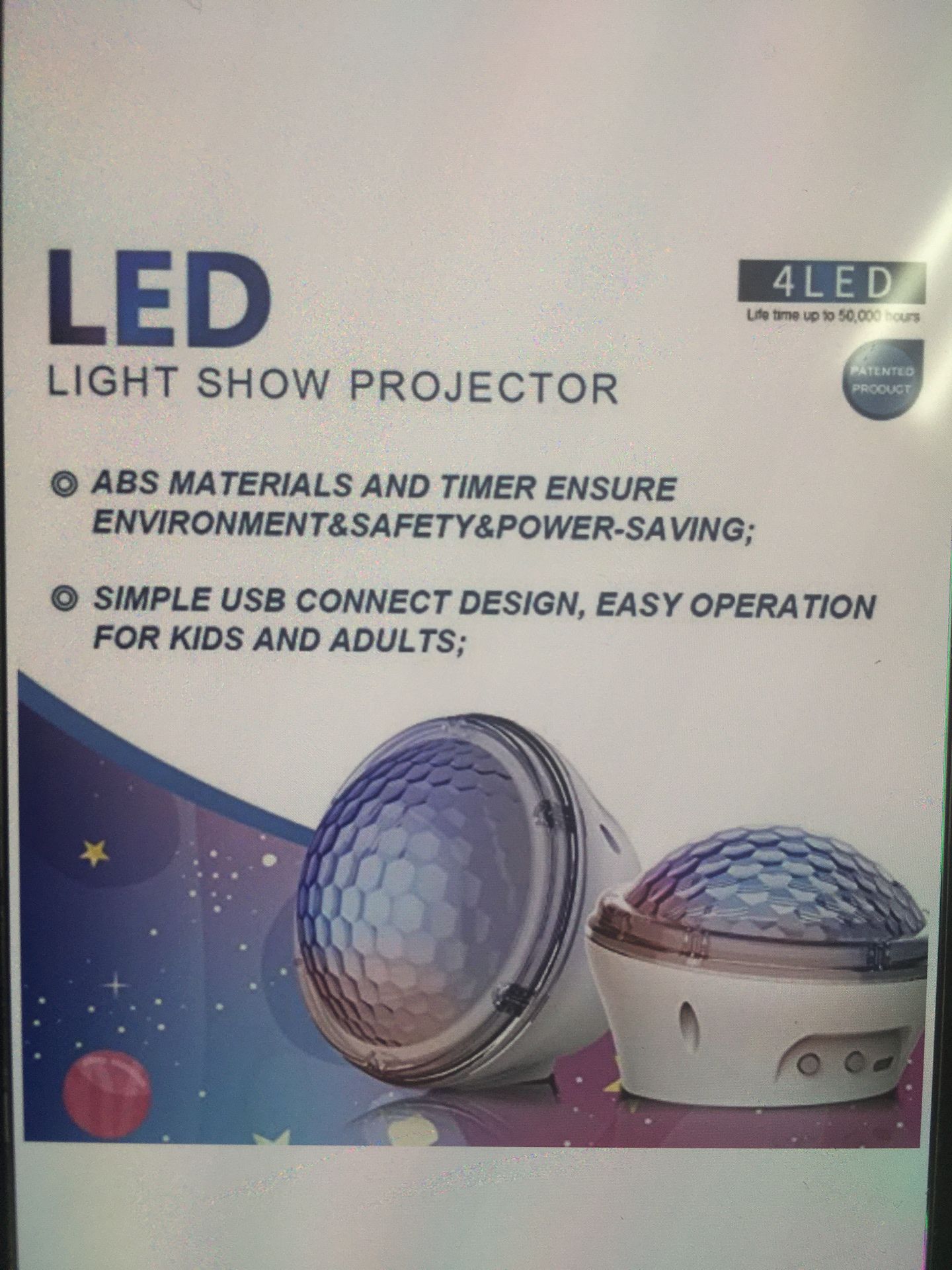Night lights star projectors
