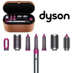 Brand New! FACTORY SEALED! Dyson Airwrap Complete Styler Fuchsia Nickel