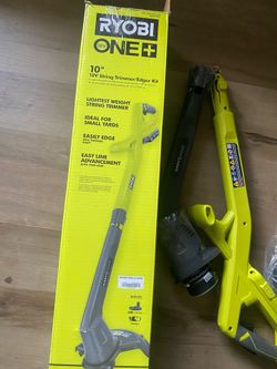 Ryobi 18V ONE+ 10" String Trimmer/Edger Kit