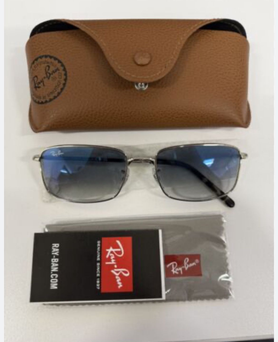 Ray-ban Silver And Blue