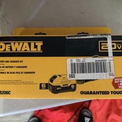 Dewalt Battery And charger Kit 6AH