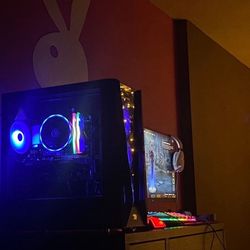 RX 6600 PC (iBuyPower Brand) & 75Hz Monitor (LG Brand) 