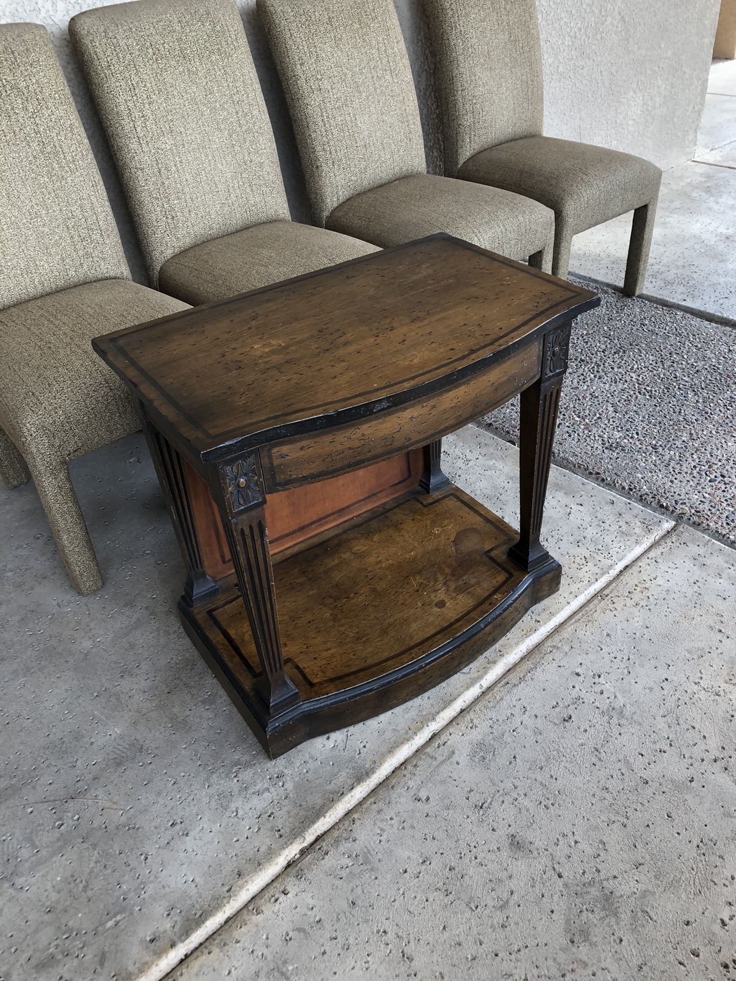 Vintage end table