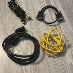 Variety Of Cords And Cables