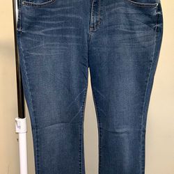 A.N.A Medium Wash Jeans Slim Bootcut Size 16
