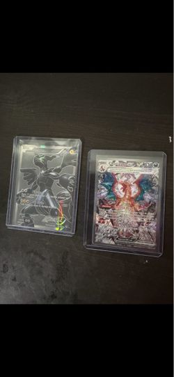 Pokémon Charizard ex & Zekrom Holo Cards