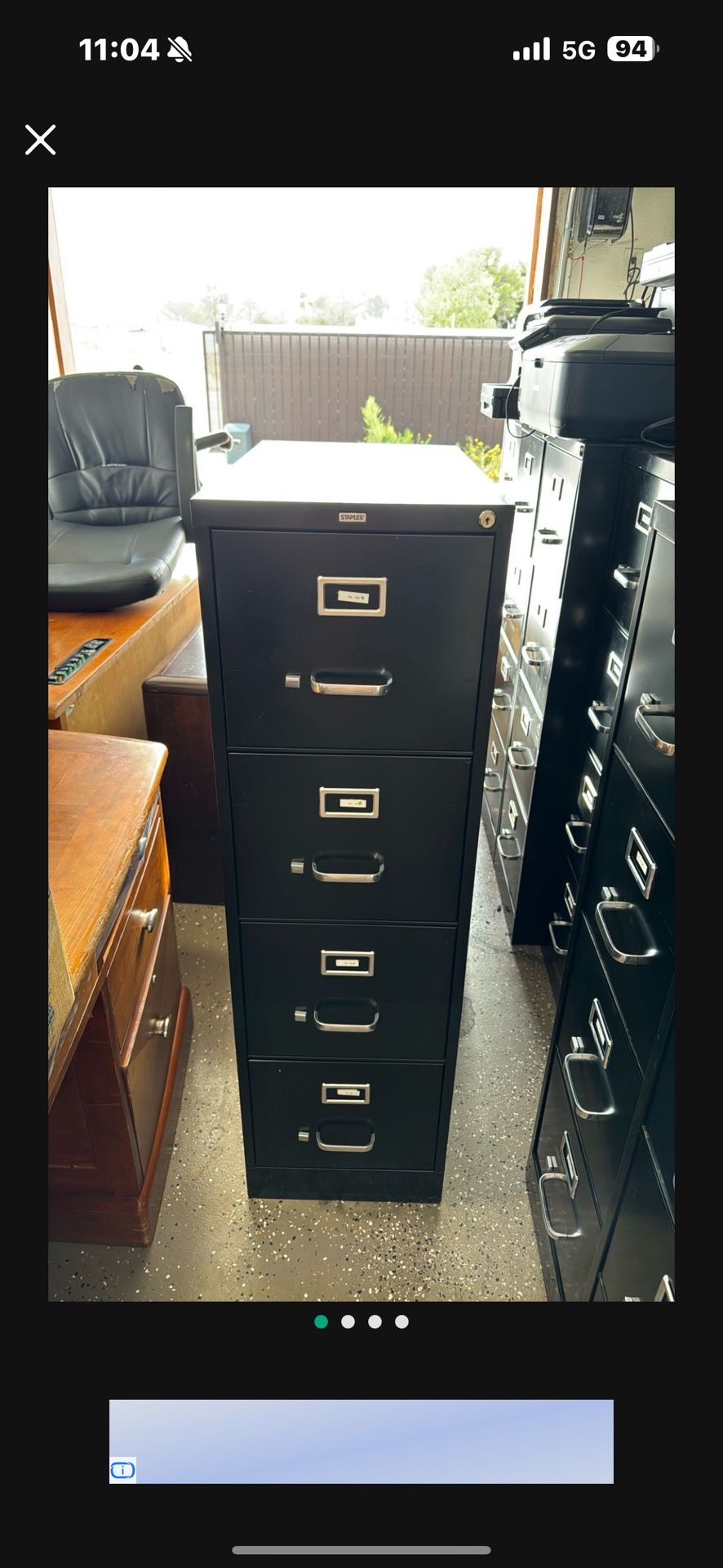 Office Furniture And Equipment - Make Offer! Desks Chairs File Cabinets Read Description