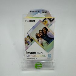 New FujiFilm Instax Mini Film Mermaid Tail Instant Film W404922