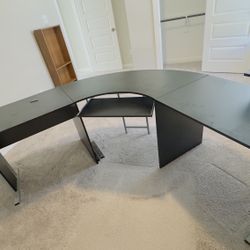 Curved Big Office Desk