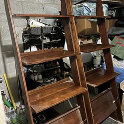 Heavy Duty Real Wood Shelving $50 For Both