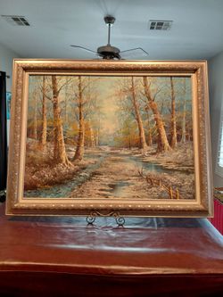 Oil painting by Paisly
