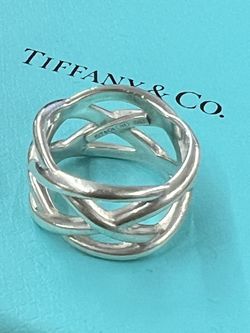 RETIRED Tiffany & Co Celtic Knot Ring Size 6