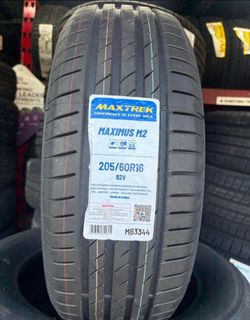 205/60R16 Maxtrek Set Of 4 New Tires