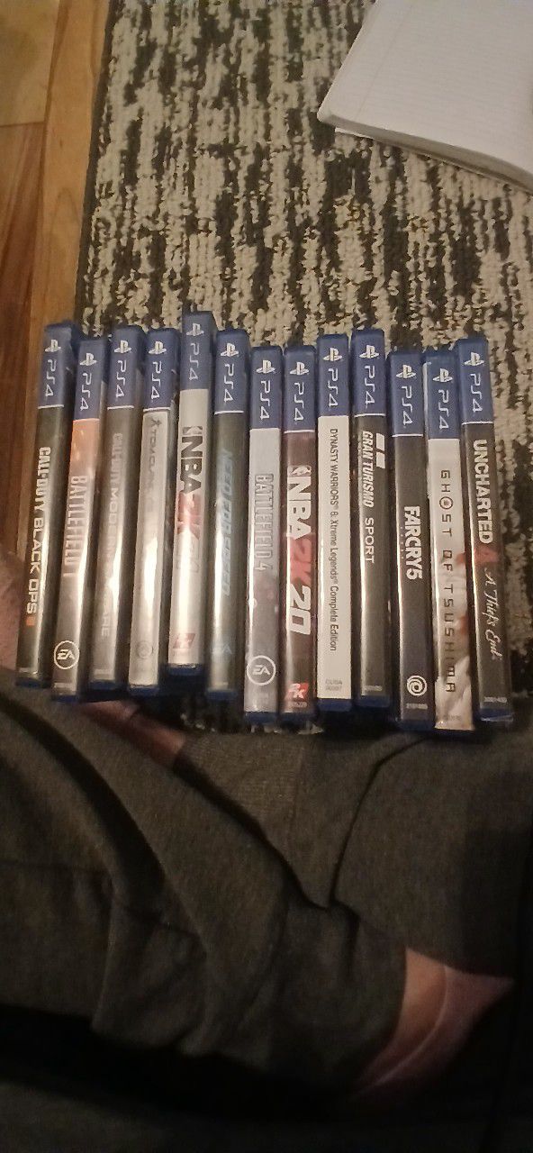 Used Ps4 Games