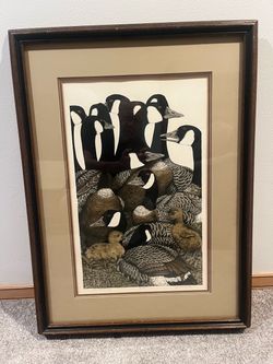 great print of Canadian Geese