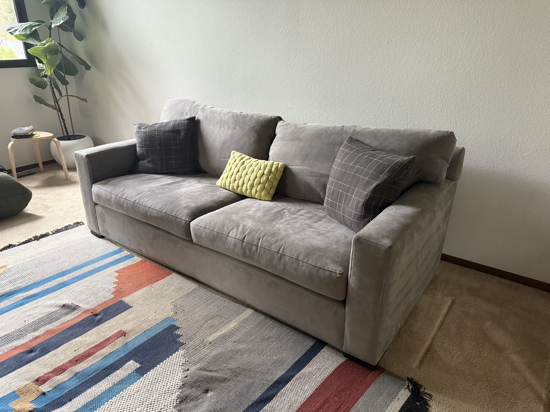 Crate and Barrel Axis sofa