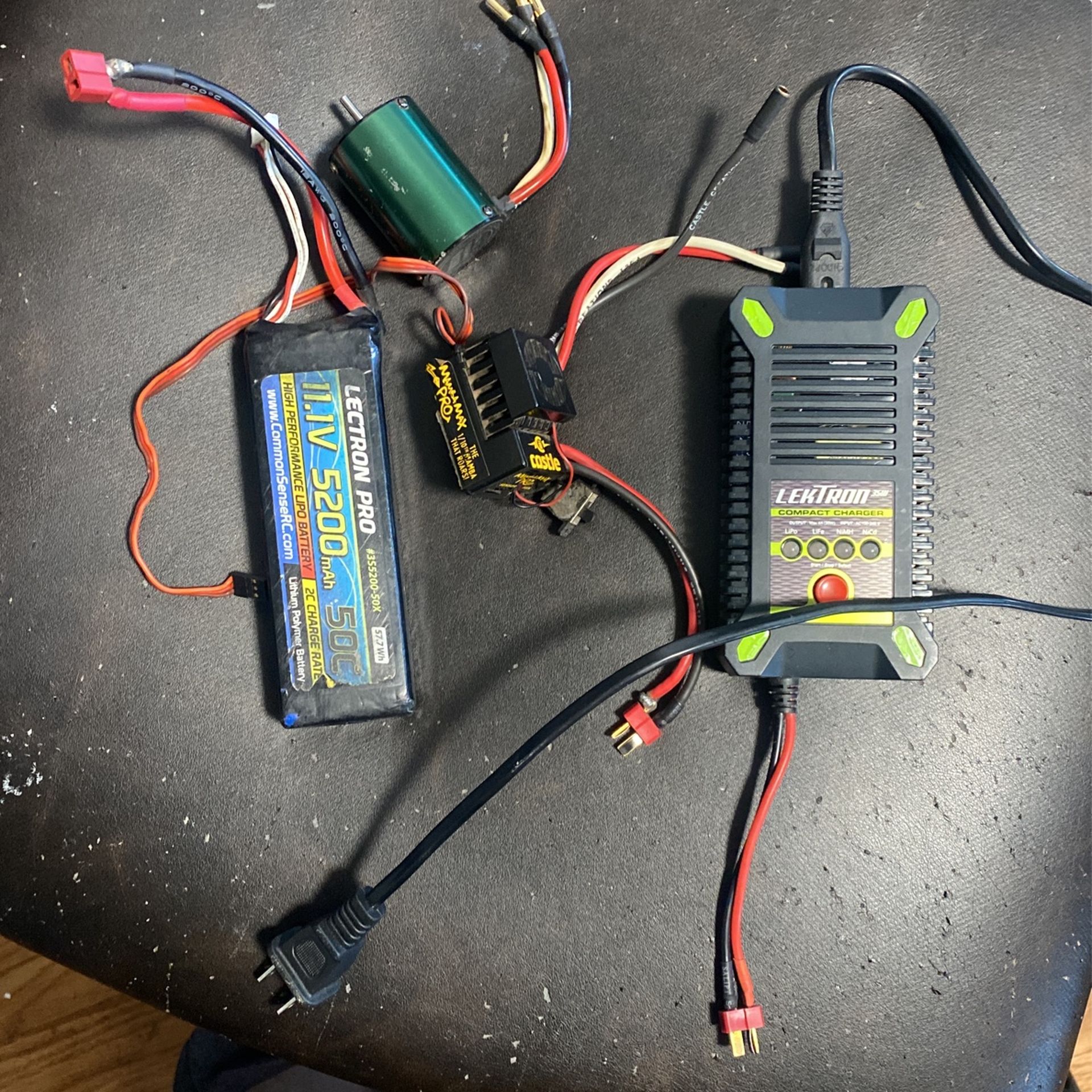 castle motor black mamba sensor