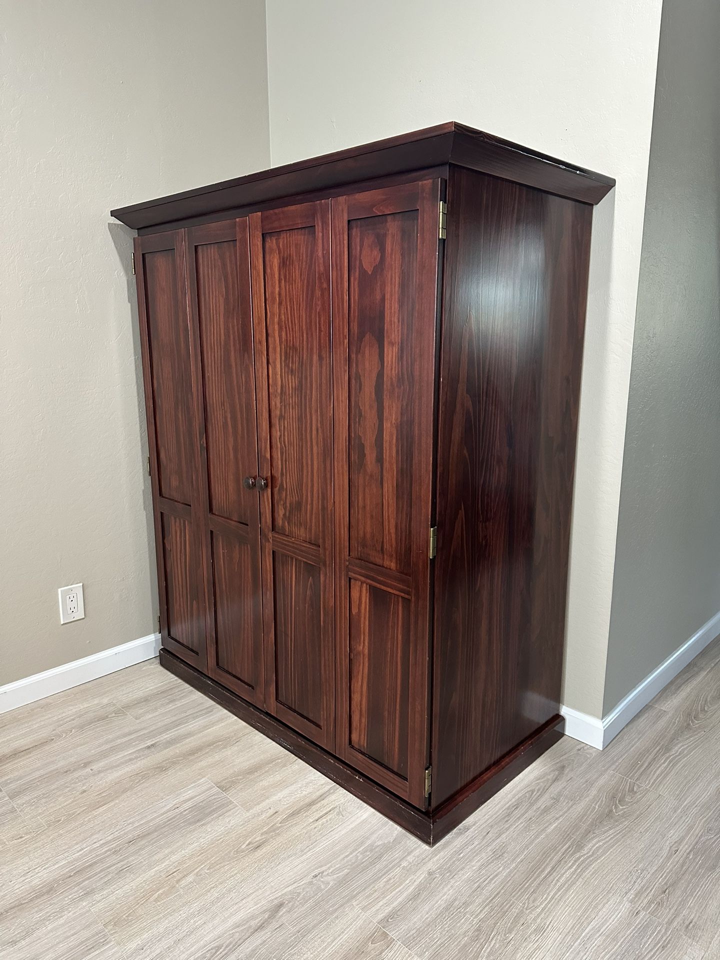 Mako Computer Armoire / Home Office or Crafting Cabinet