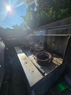 Outdoor Commercial Wok Burner Station
