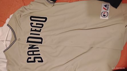 San Diego Padres home jersey tan xl