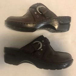 b.o.c. by Born, Brown Joseline Mules/Slides, Size: 8 US, EU 39, (M,/W), W/Straps