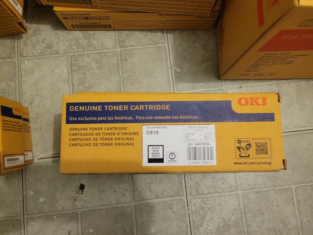 OKI Toner Cartridges C610 Multiple Clrs