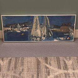 Original WATERCOLOR Painting (30.25"W x 25.5"H) - firm price