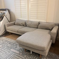 Excellent West Elm Sectional Sofa 90”