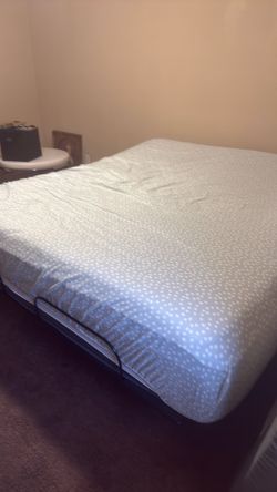 California king size bed with adjustable base