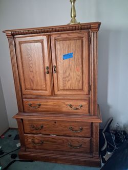 FREE Dresser with tv cabinet aka bar