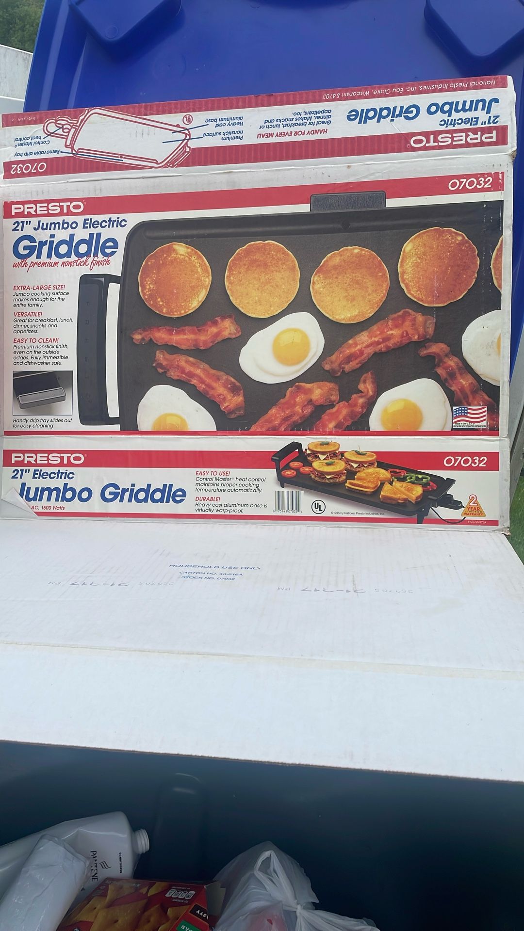 Electrical Grill Jumbo Size 21”