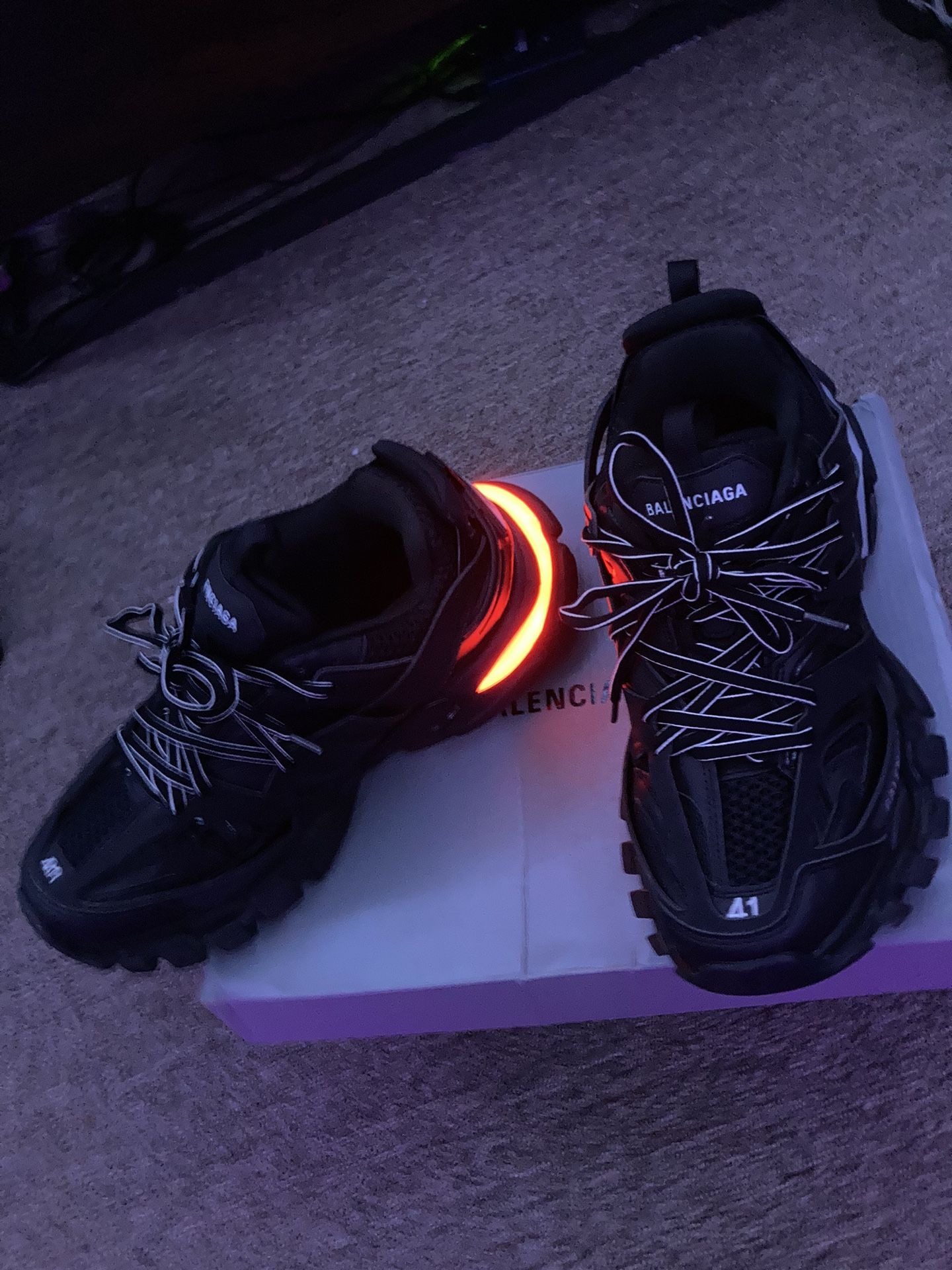 Balenciagas led up size 8