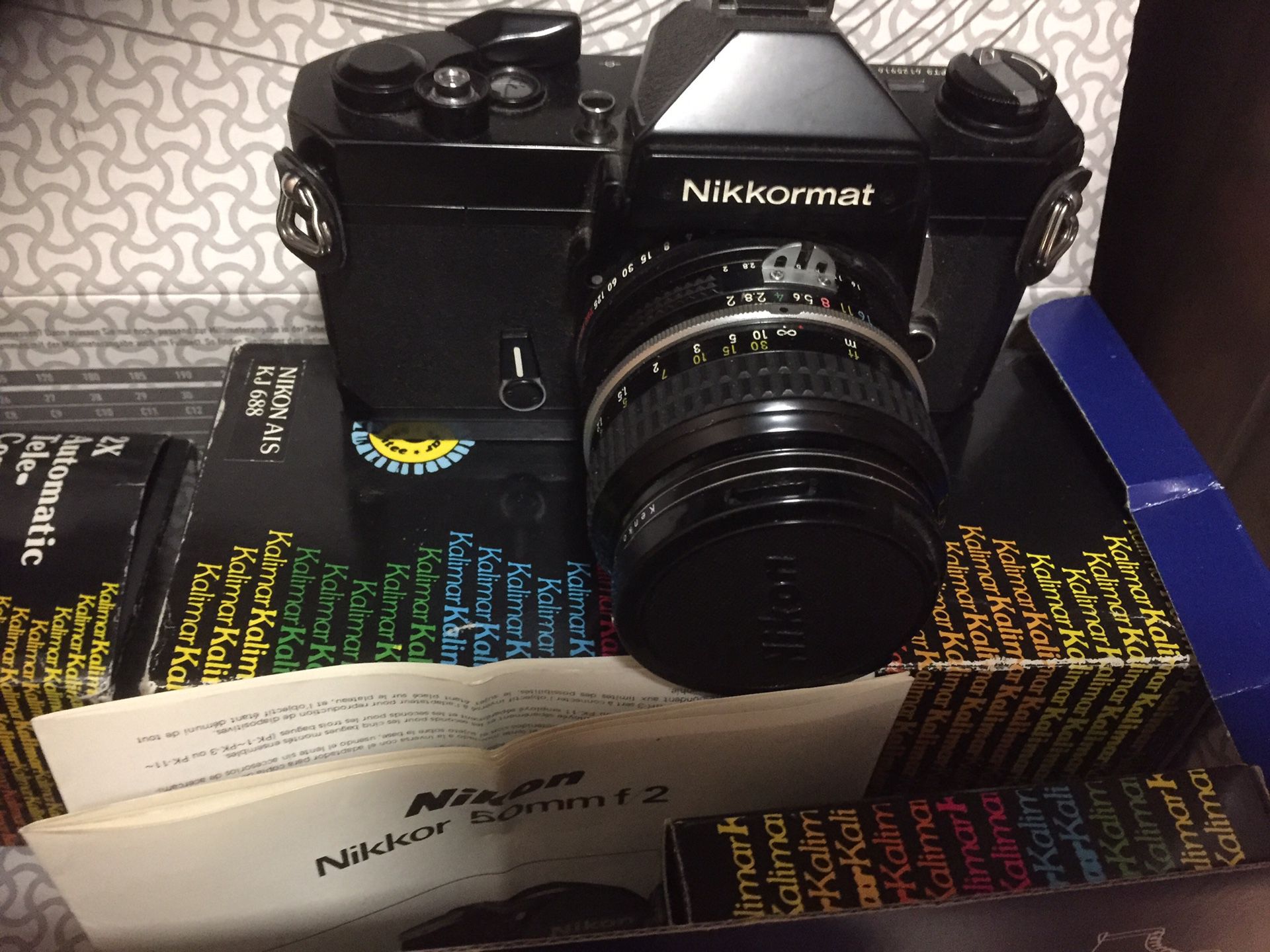 35mm camera Nikkromat/Nikon.