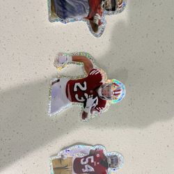 Small 49ers Stickers