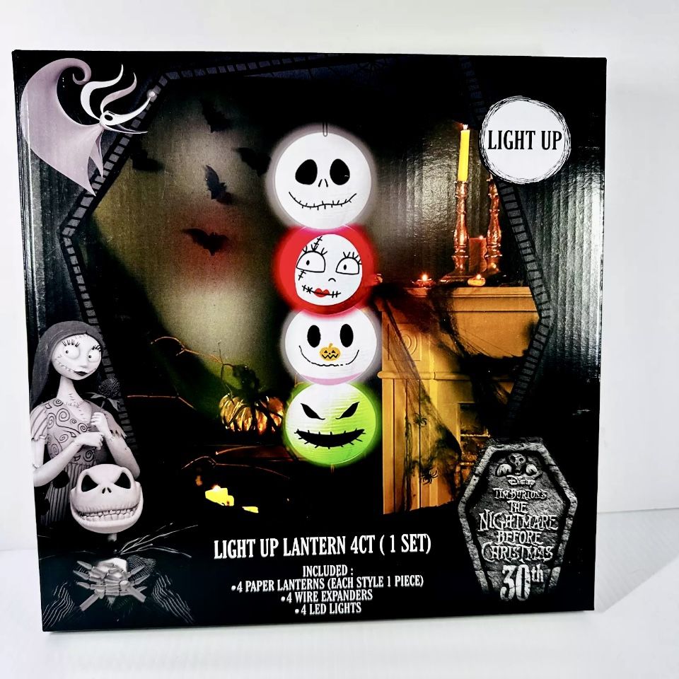 Nightmare Before Christmas Lantern Set