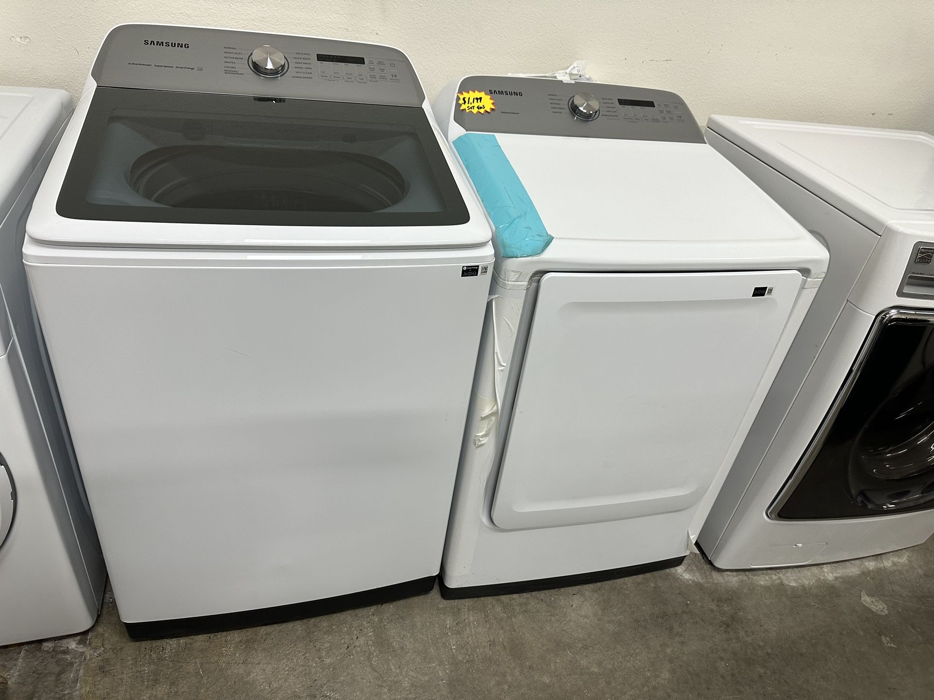 Samsung Washer And Gas Dryer