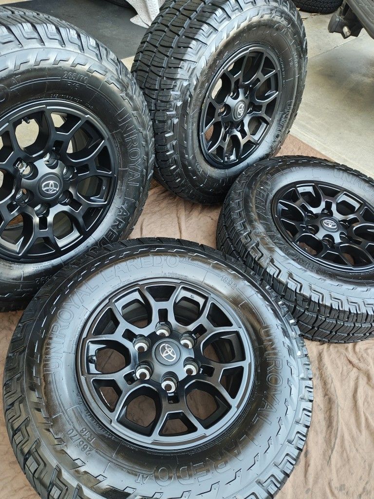 16" Toyota Tacoma TRD Sport Wheels Very Good Tires