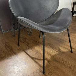 Gray Accent Chair 