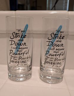 Star Wars Obi-Wan Lightsaber Glasses