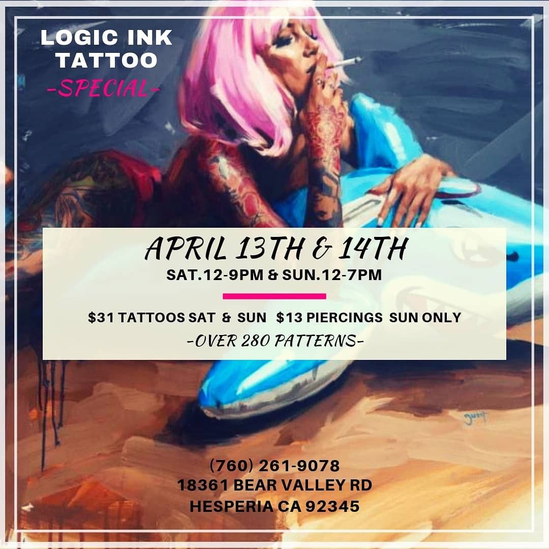 Tattoo & Piercing "SPECIAL" Logic Ink Tattoo HESPERIA