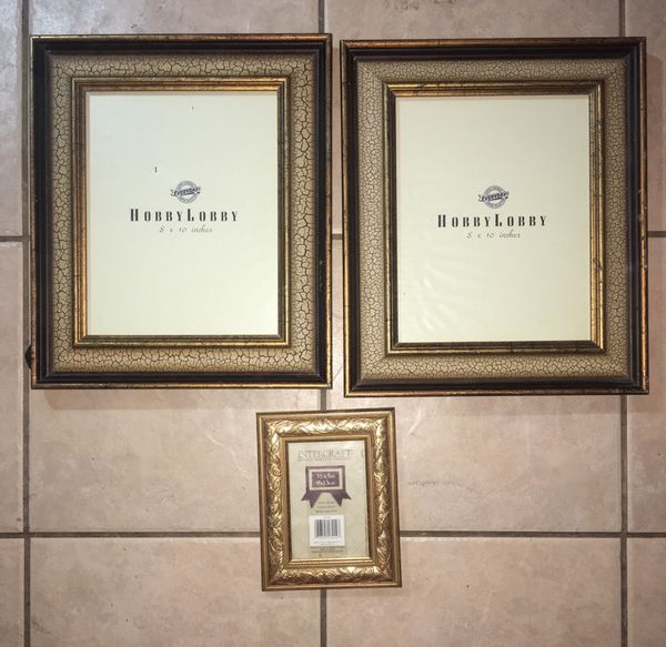 Set Of Three Gold Toned Picture Frames New Household In The Colony Set Of Three Gold Toned Picture Frames New Household In The Colony Tx Offerup
