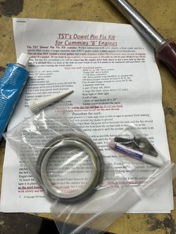 Cummins Dowel Pin Fix Kit