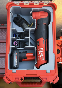 Milwaukee M12 FUEL Oscillating Multi-Tool PACKOUT Insert
