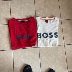 Boss shirts  Size Large 