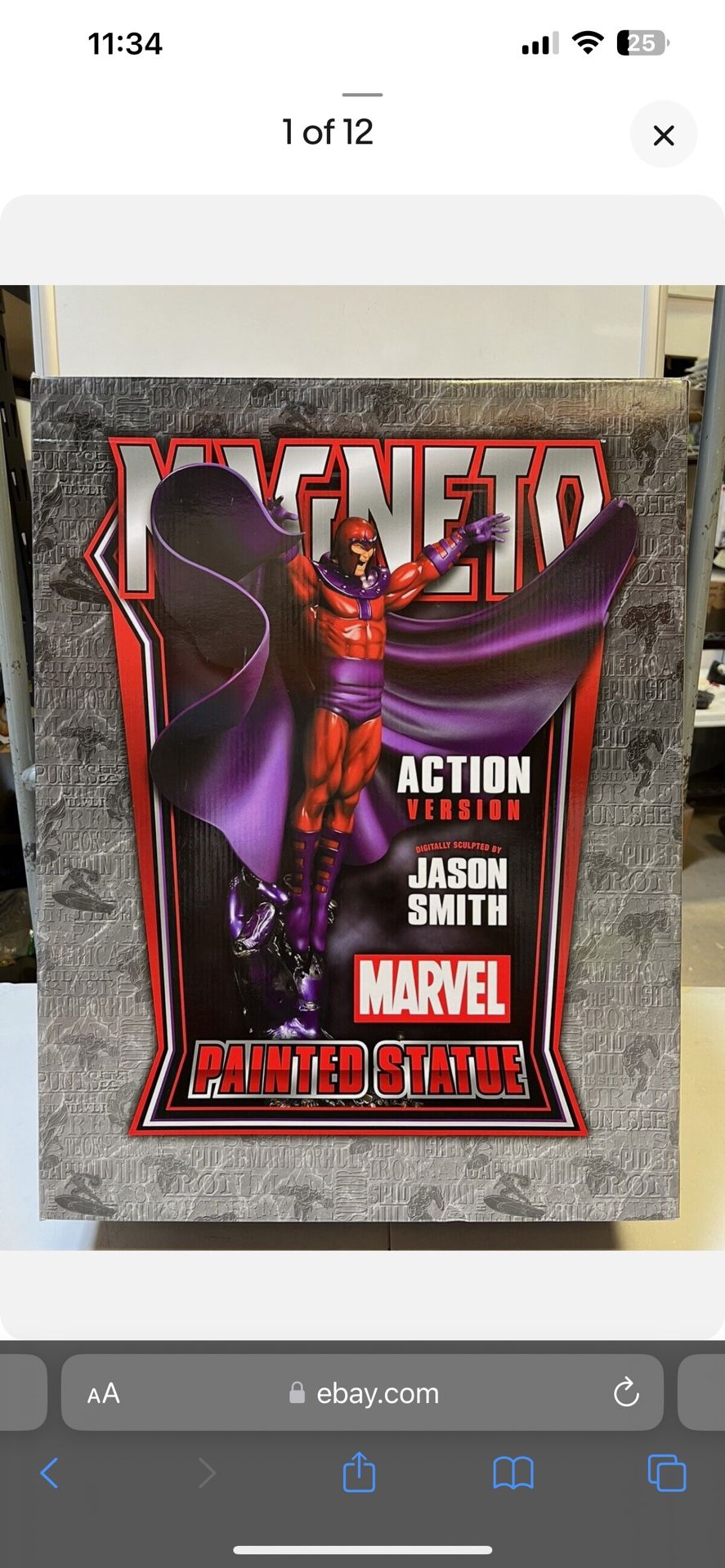 Magneto Statue 