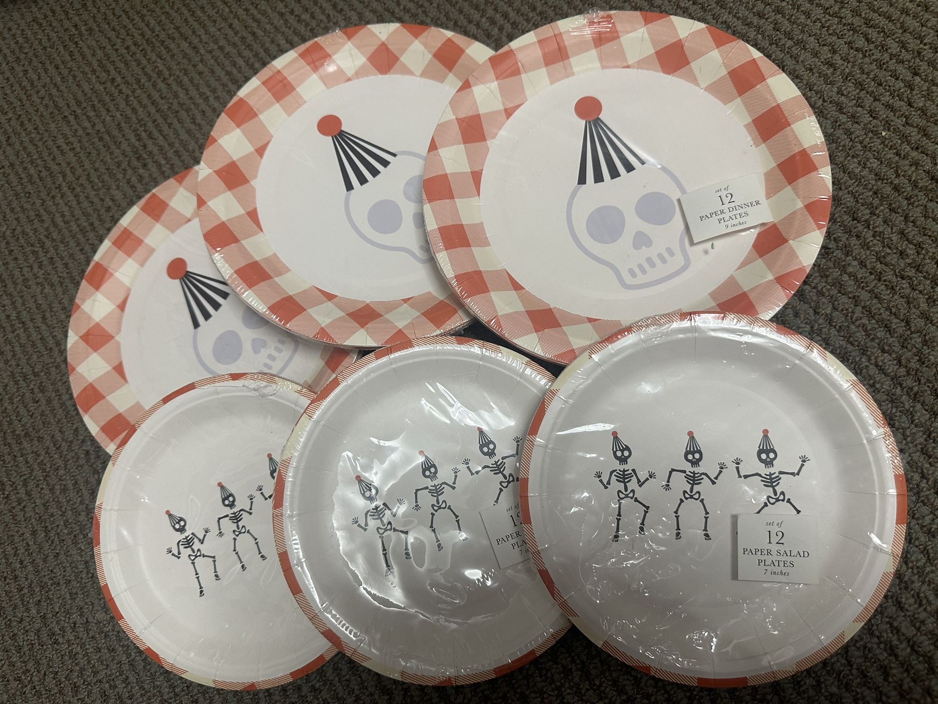 Halloween Plate Lot