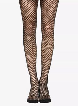 Fishnet Panty Hose Back